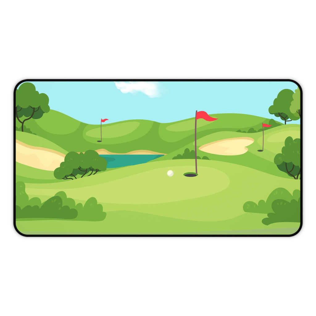 Golf Desk Mat: Personalized Workspace Decor, Nature Landscape