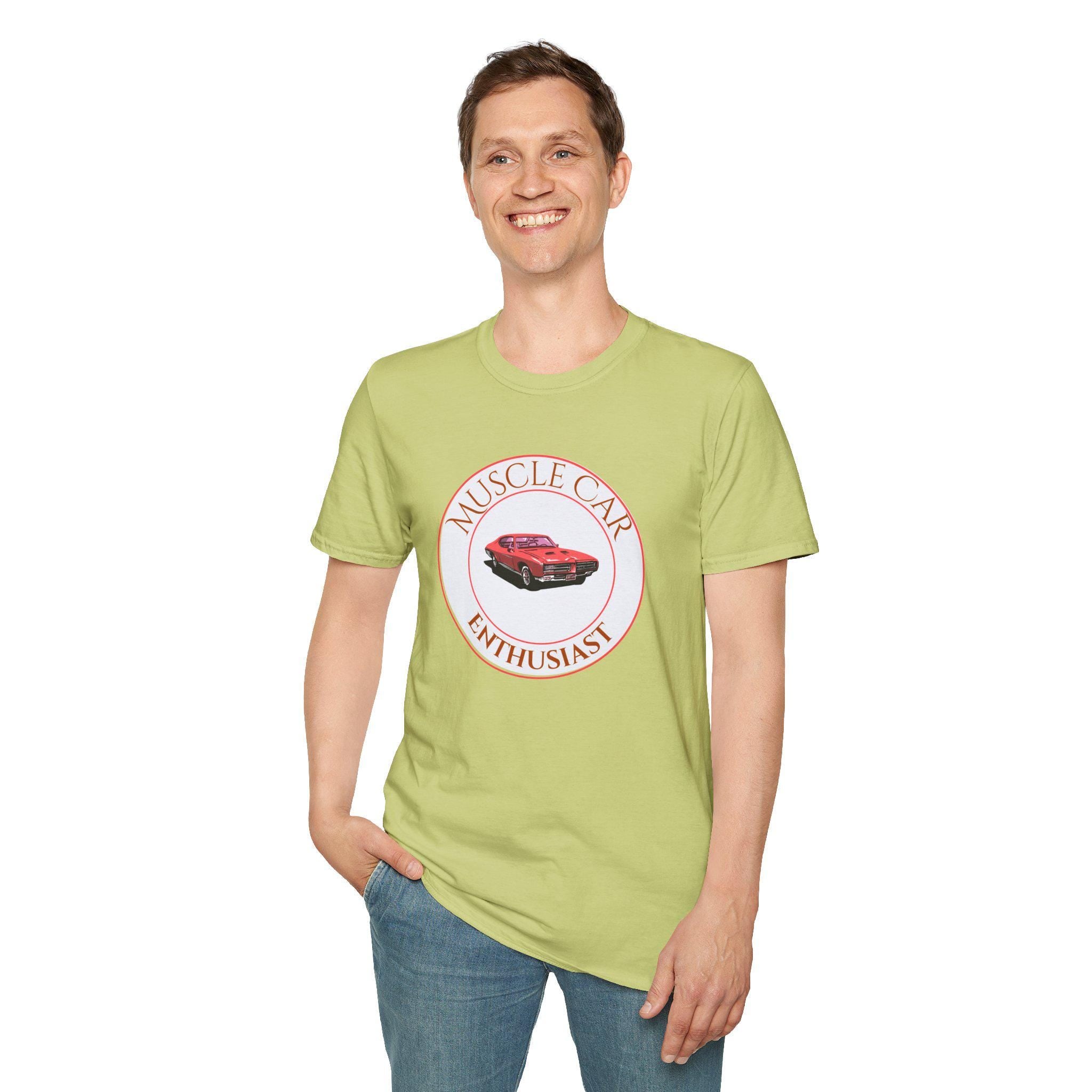 Muscle Car Enthusiast T-Shirt: Vintage Automobile Apparel