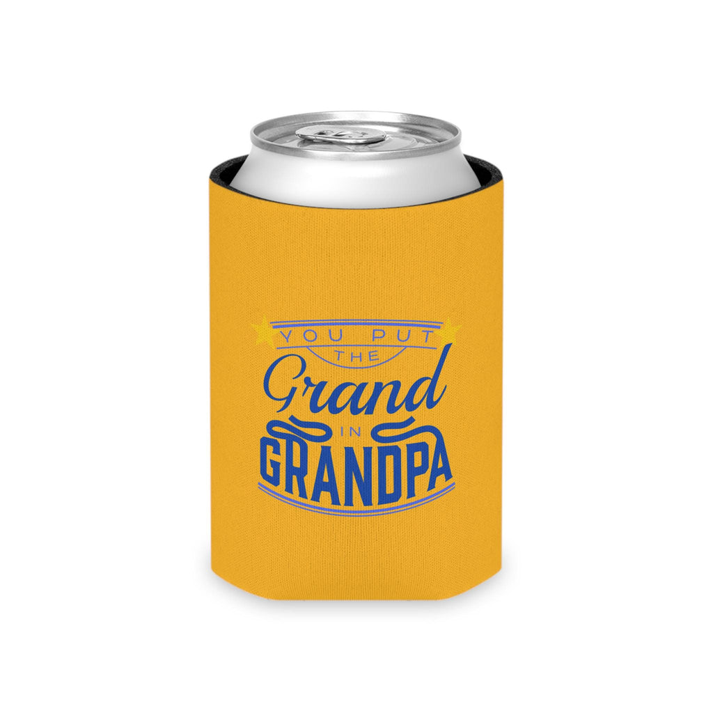 Can Cooler for Grandpa, Funny Gift for Grandfather, Outdoor BBQ Accessory, Party Favor, Beer Sleeve, Can Insulation