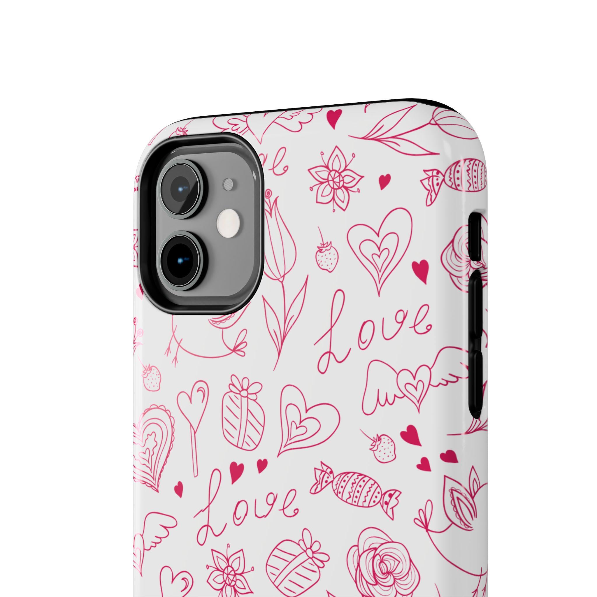 Love Doodles Phone Case | Tough Phone Cases