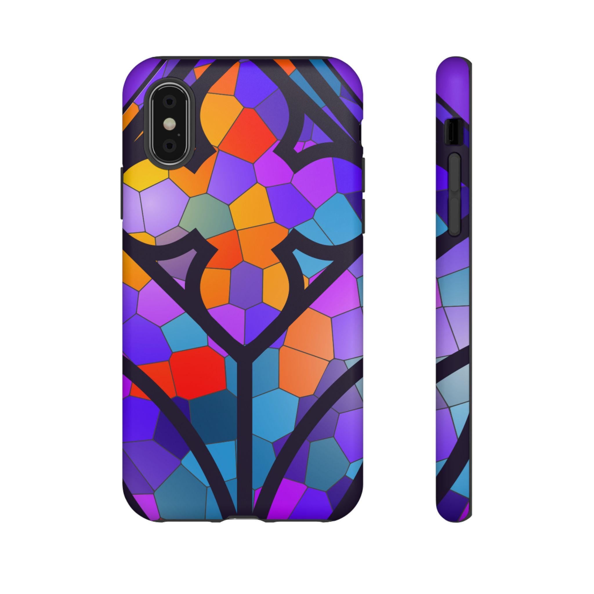Stained Glass iPhone Case | Faux Stained Glass Phone Cover