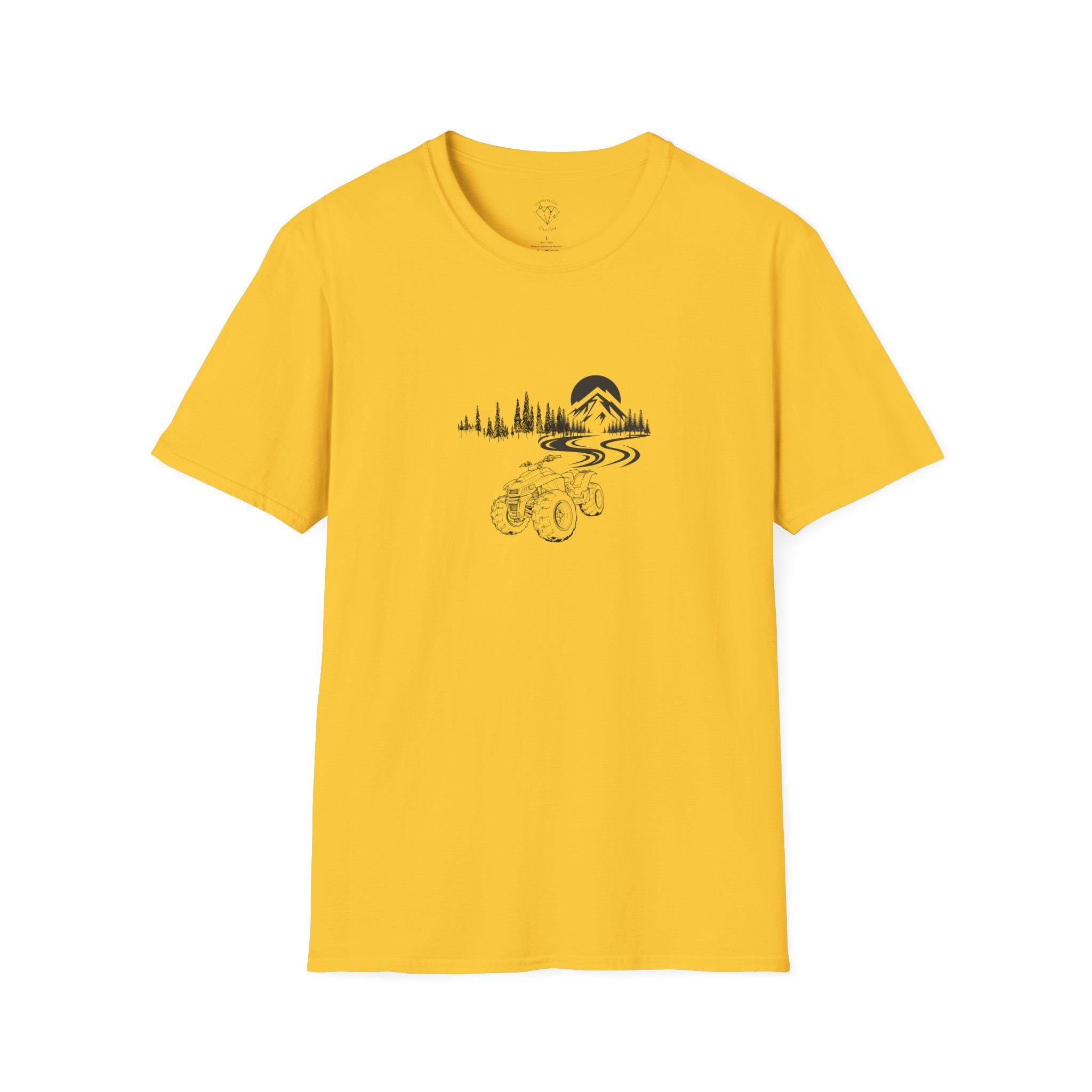 ATV Mountain Adventure T-Shirt: Off-Road Nature Lover Tee