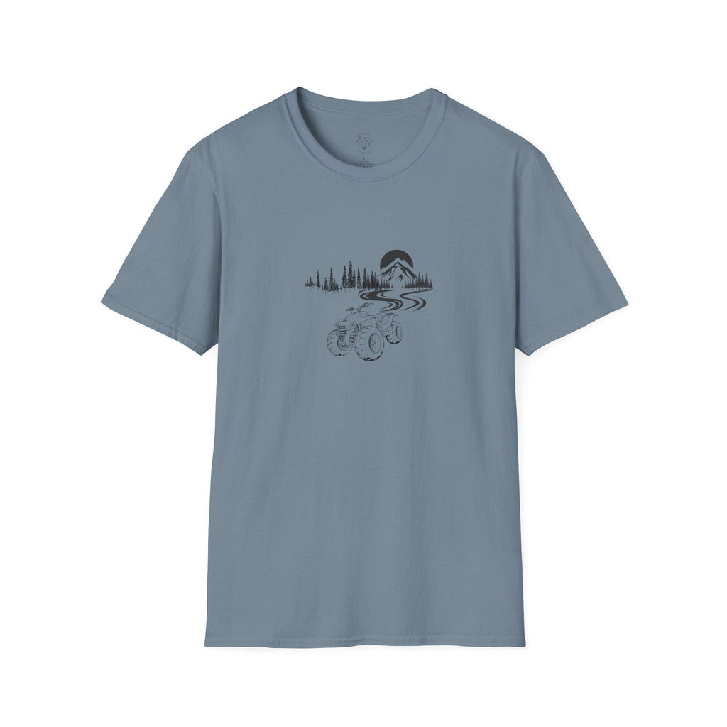 ATV Mountain Adventure T-Shirt: Off-Road Nature Lover Tee