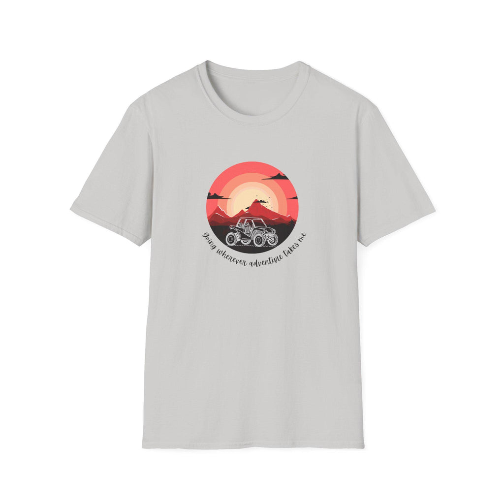 Adventure Awaits T-Shirt: Mountain All-Terrain Vehicle Tee