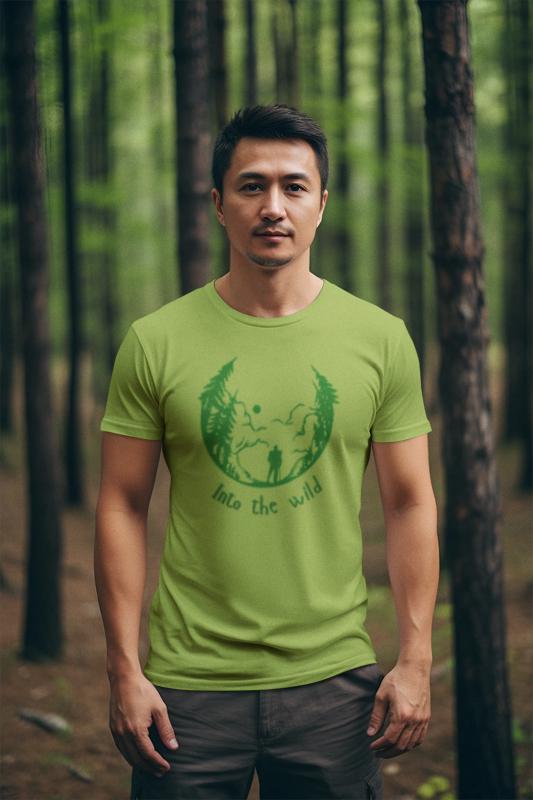 Wilderness Hiker T-Shirt: Nature Lover Graphic Tee