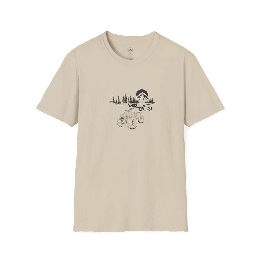 ATV Mountain Adventure T-Shirt: Off-Road Nature Lover Tee