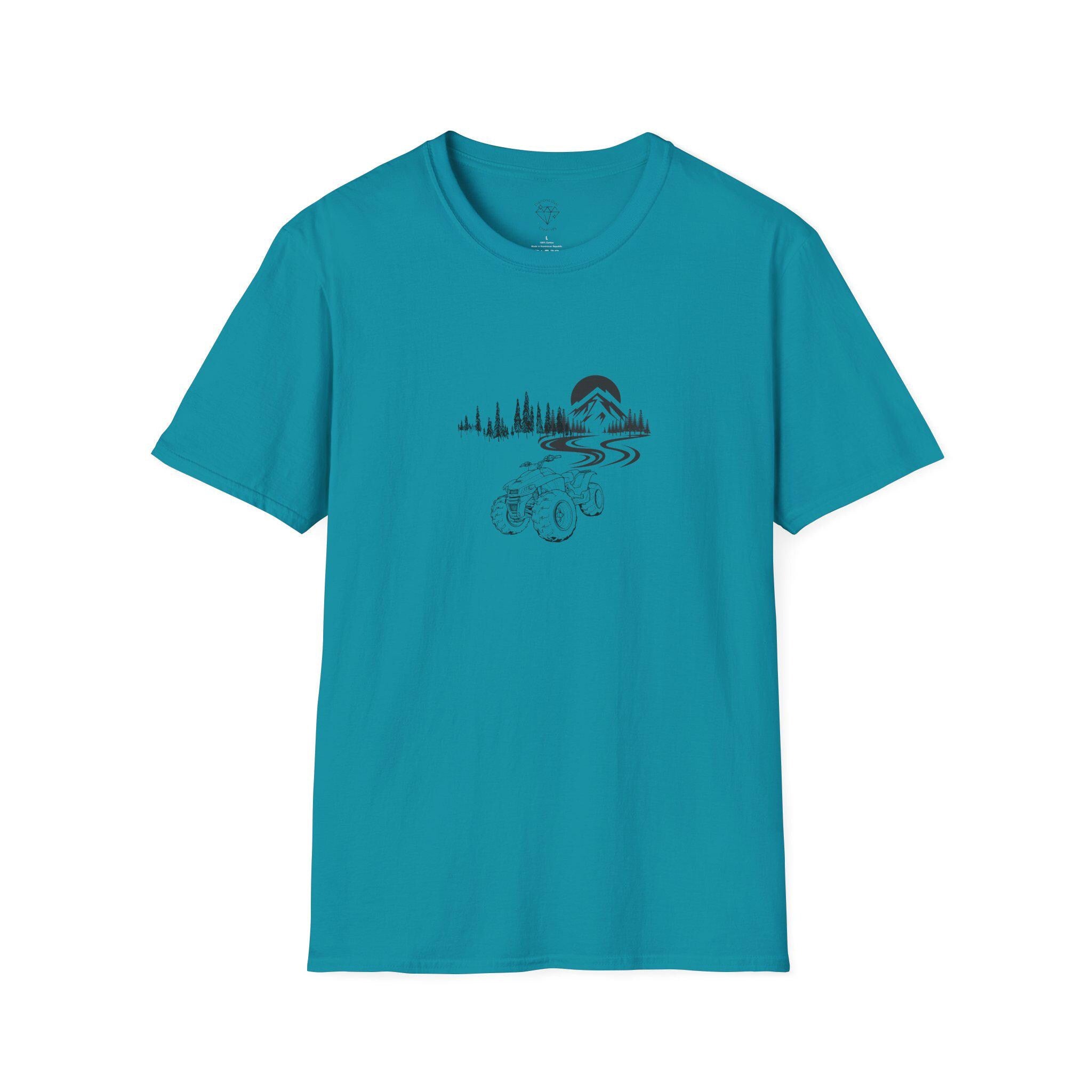ATV Mountain Adventure T-Shirt: Off-Road Nature Lover Tee