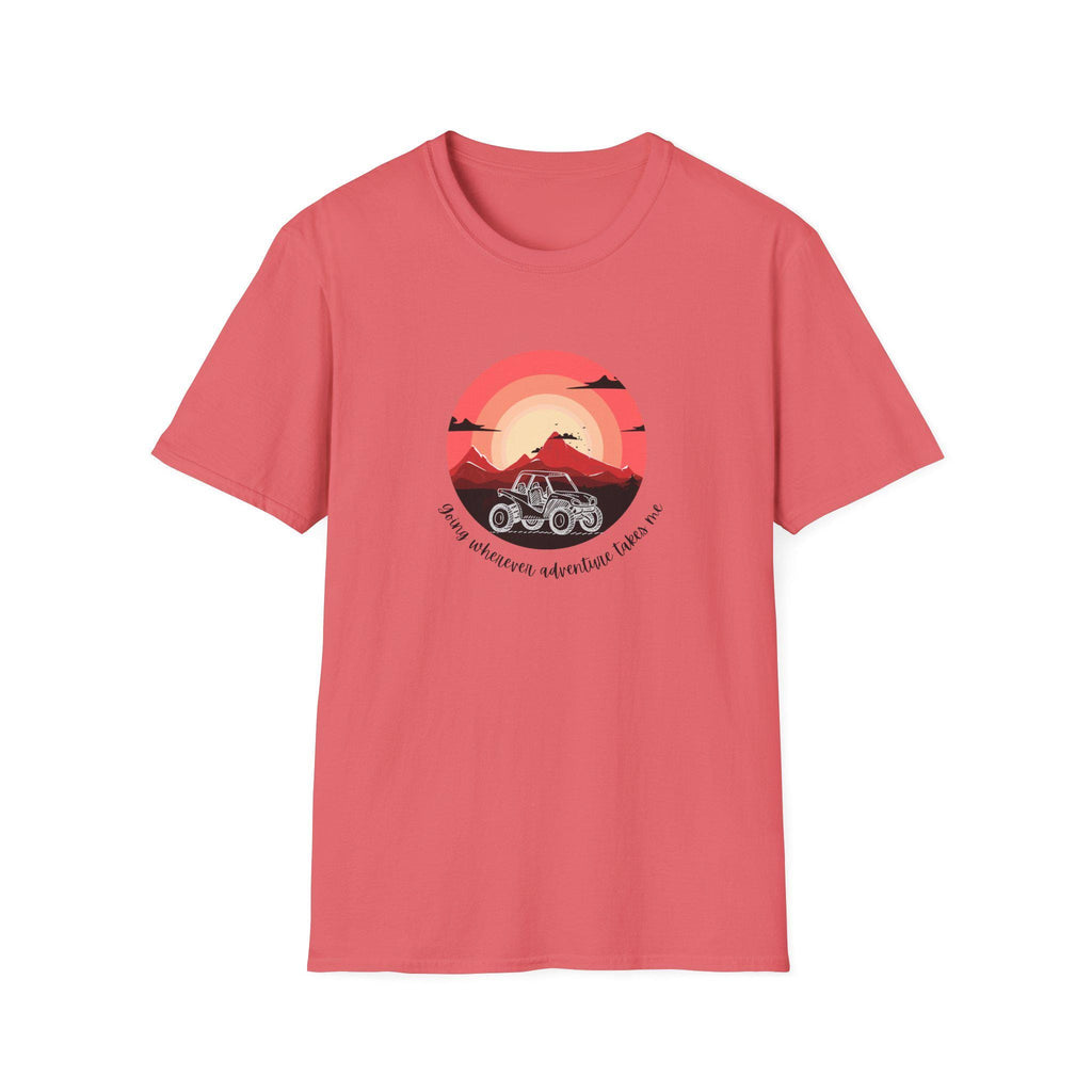 Adventure Awaits T-Shirt: Mountain All-Terrain Vehicle Tee