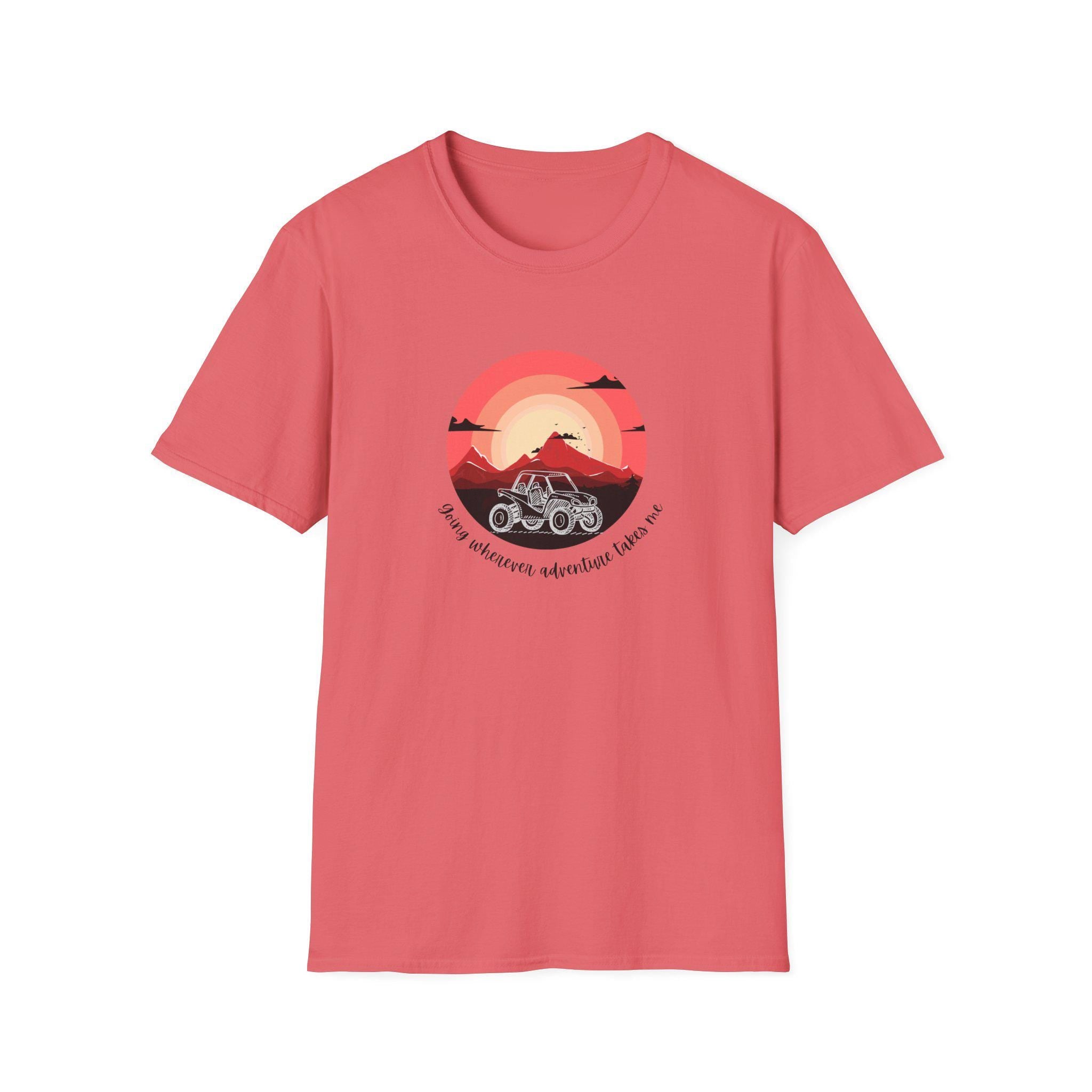 Adventure Awaits T-Shirt: Mountain All-Terrain Vehicle Tee