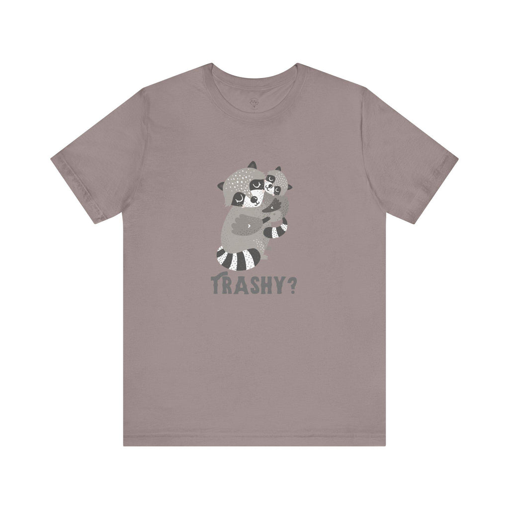 Funny Raccoon T-Shirt: Kawaii Animal Graphic Tee, Eco-Friendly Cotton