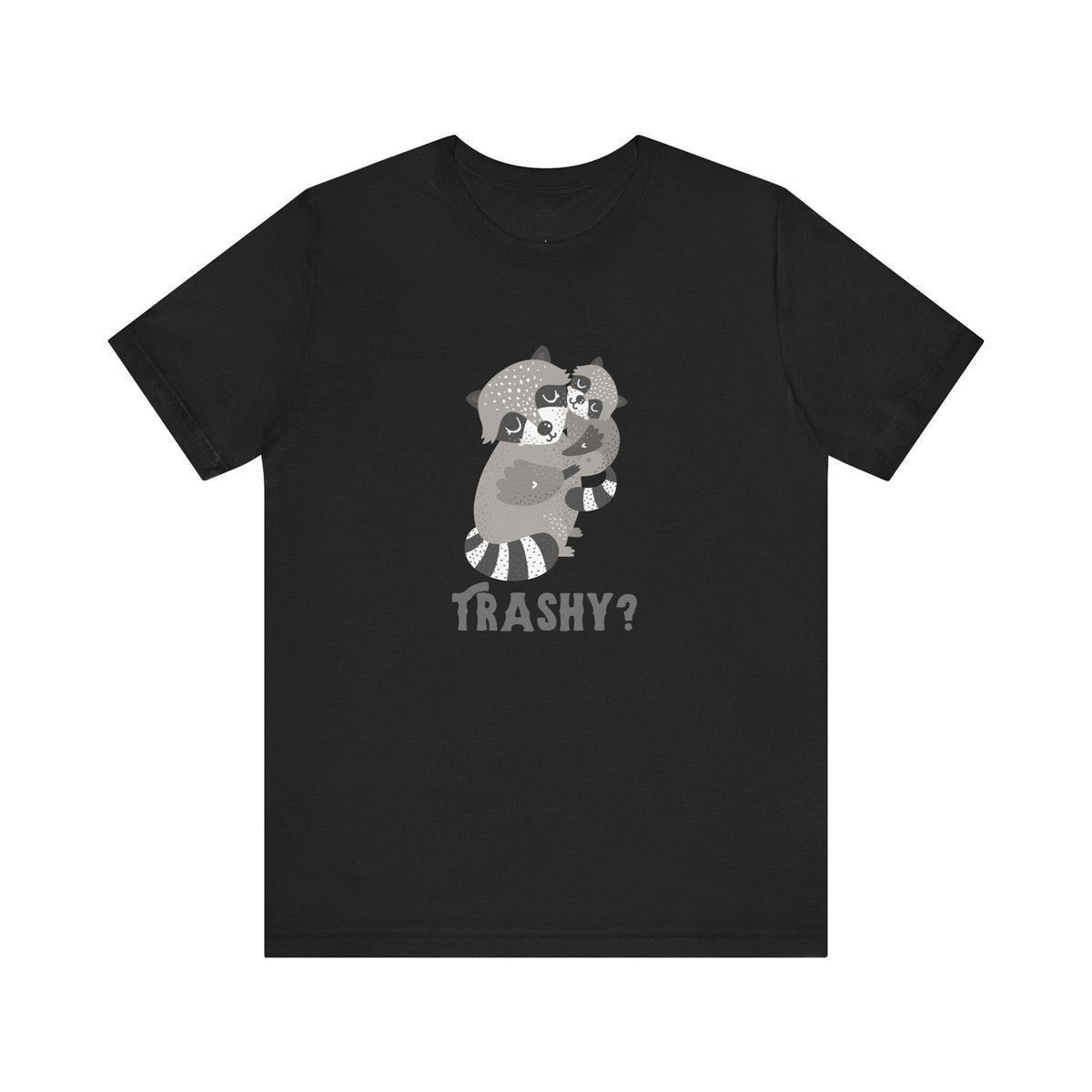 Funny Raccoon T-Shirt: Kawaii Animal Graphic Tee, Eco-Friendly Cotton