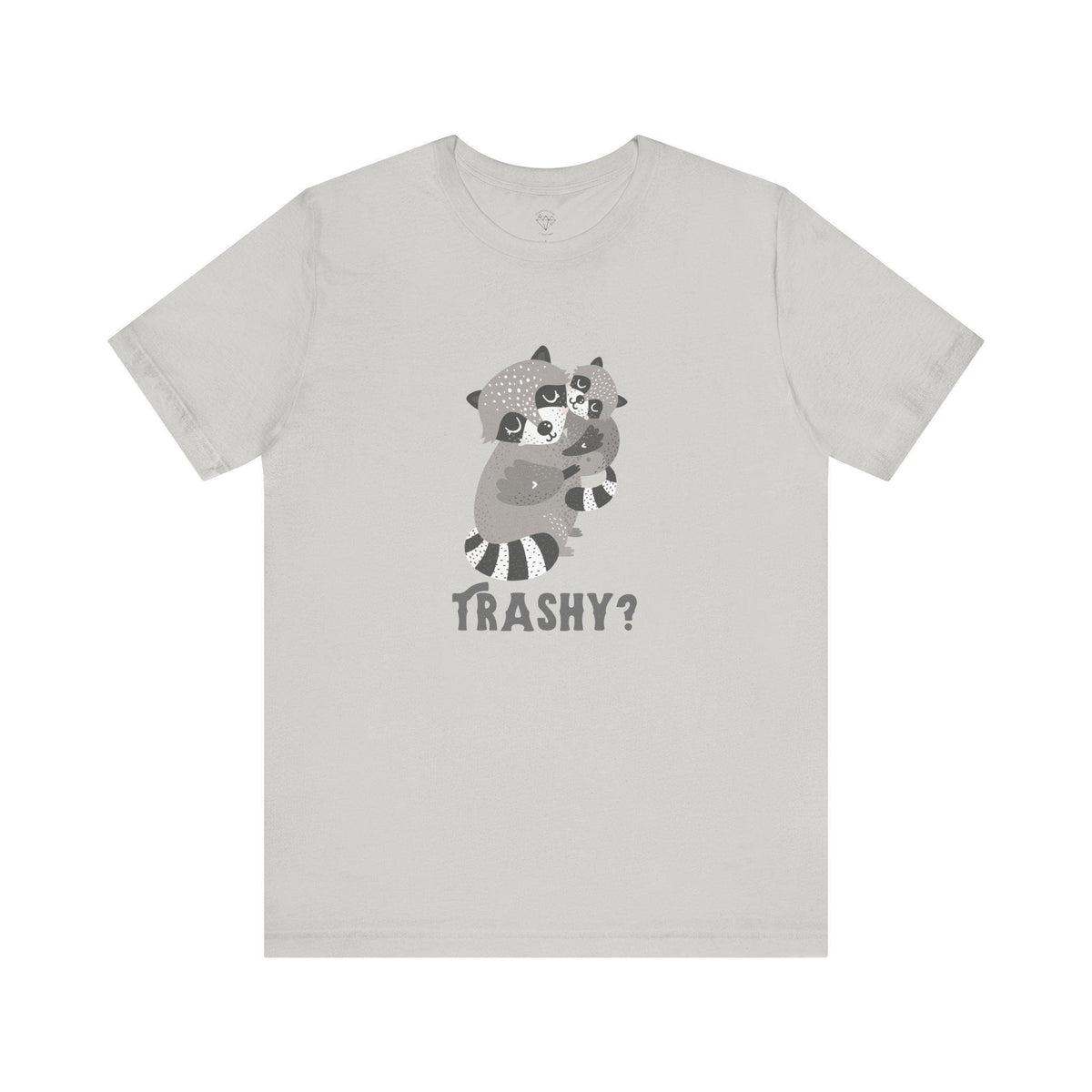 Funny Raccoon T-Shirt: Kawaii Animal Graphic Tee, Eco-Friendly Cotton