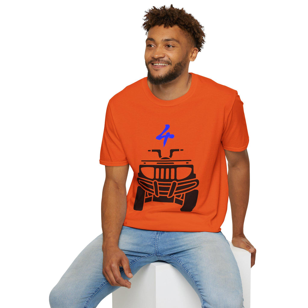 4x4 Off-Road Adventure T-Shirt: Unisex Softstyle Cotton Tee
