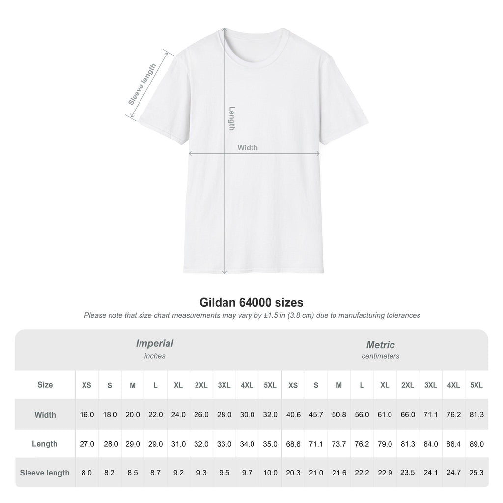 4x4 Off-Road Adventure T-Shirt: Unisex Softstyle Cotton Tee