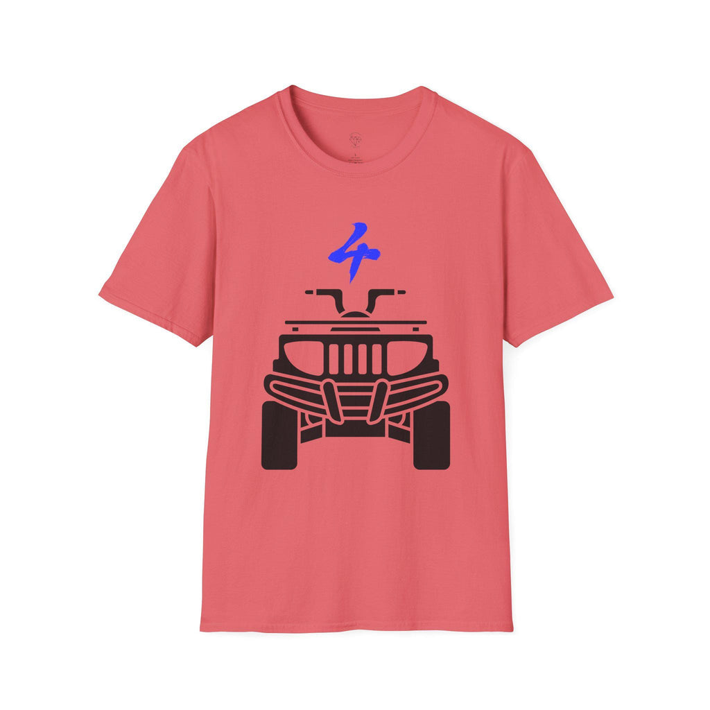 4x4 Off-Road Adventure T-Shirt: Unisex Softstyle Cotton Tee