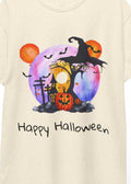 Halloween Graphic Tee: Unisex Cotton Spooky Season Shirt