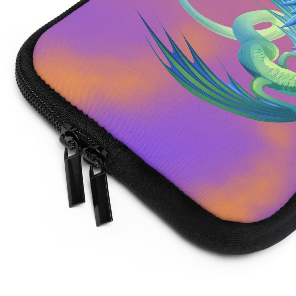 Fantasy Dragon Laptop Sleeve: Colorful Neoprene Computer Protector