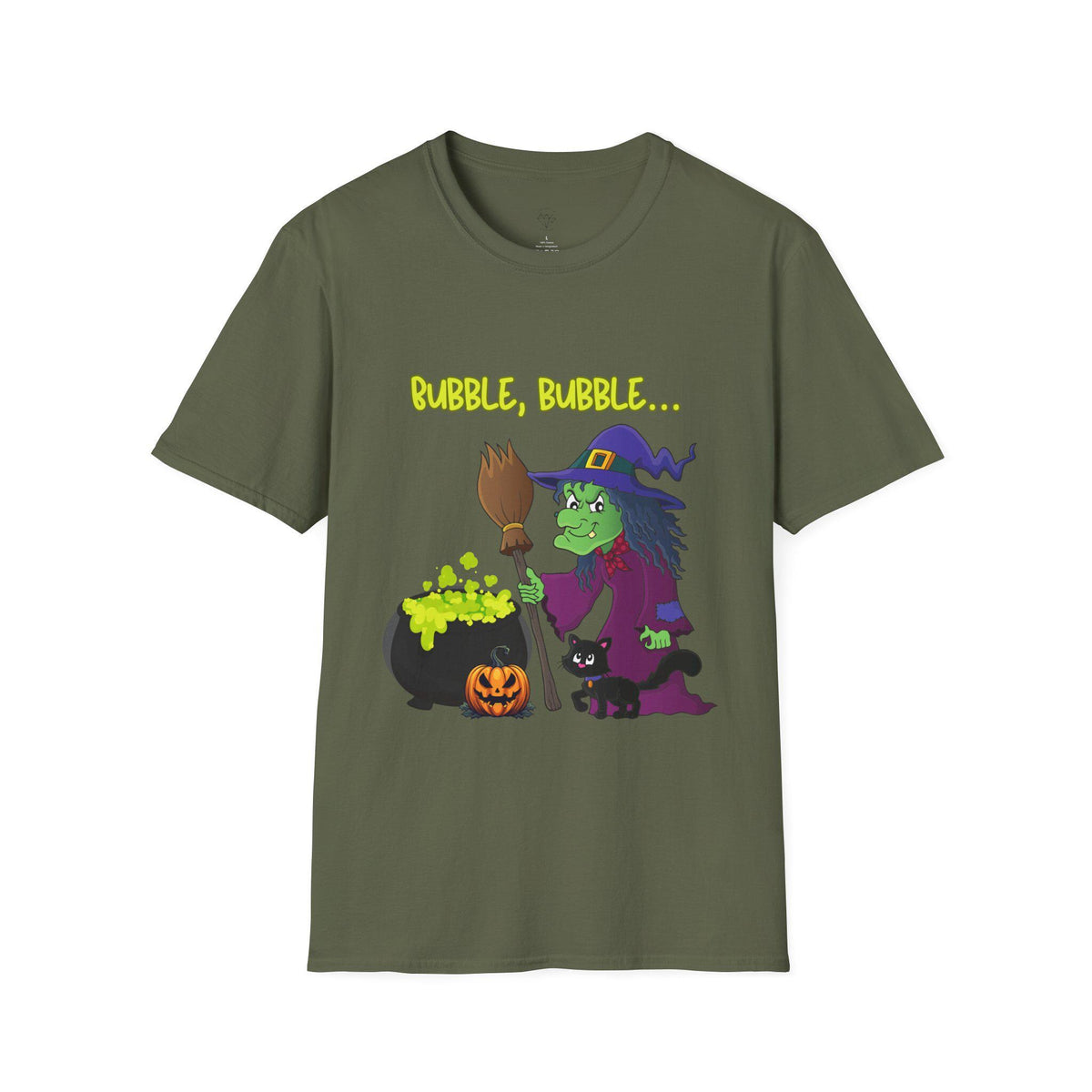Funny Halloween Witch T-Shirt: Unisex Graphic Tee, Spooky Season