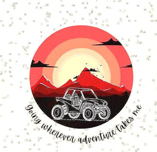 Adventure Awaits T-Shirt: Mountain All-Terrain Vehicle Tee