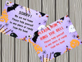 Help Yourself Sign, Halloween Not Home, Spooky Theme Candy Notice