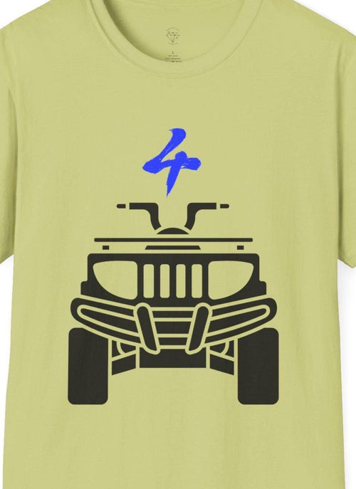 4x4 Off-Road Adventure T-Shirt: Unisex Softstyle Cotton Tee