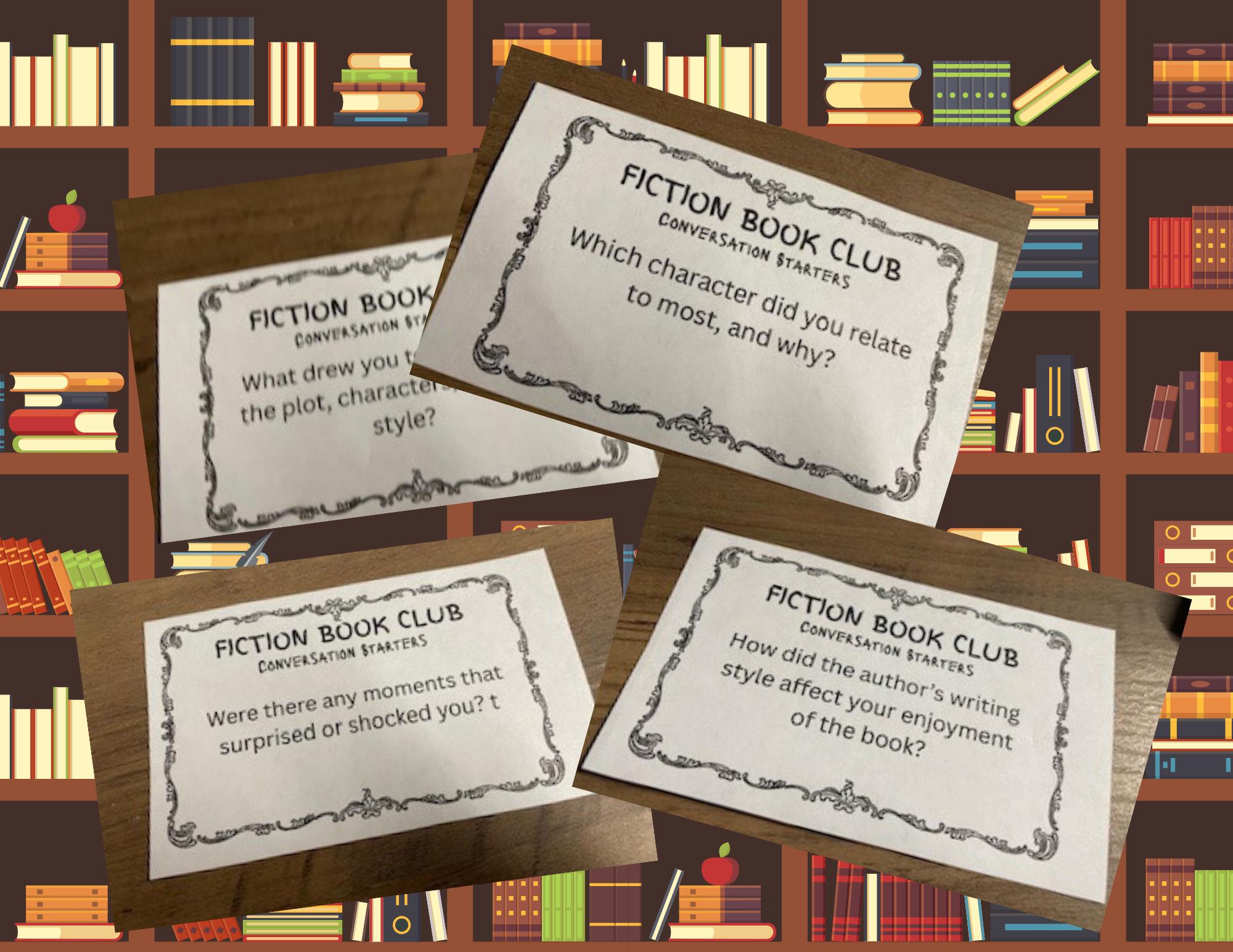 Fiction Book Club Conversation Starters
