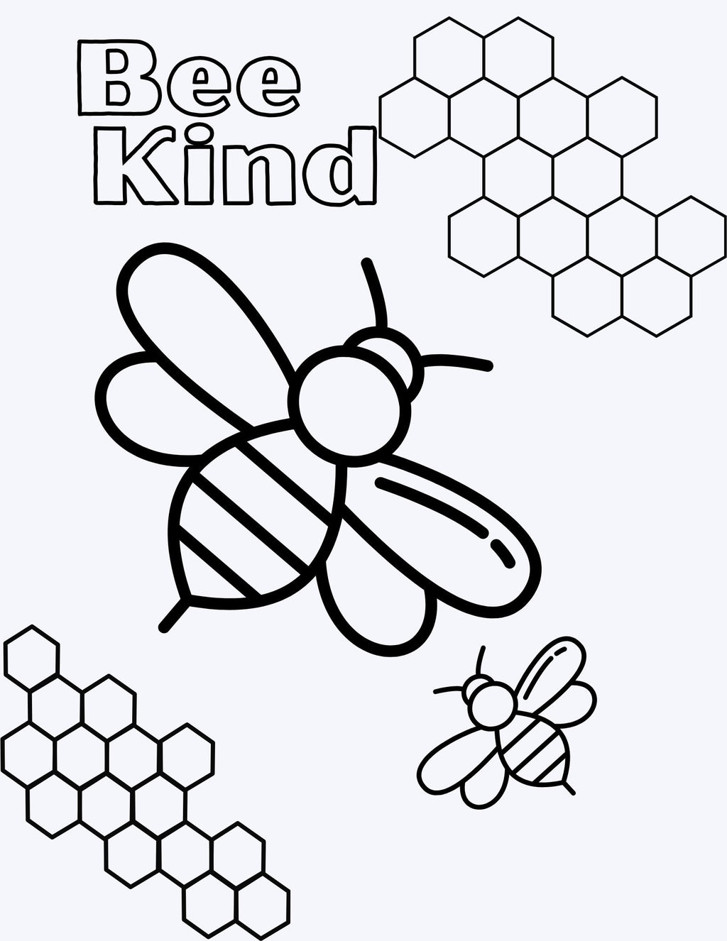 Kindness Coloring Pages