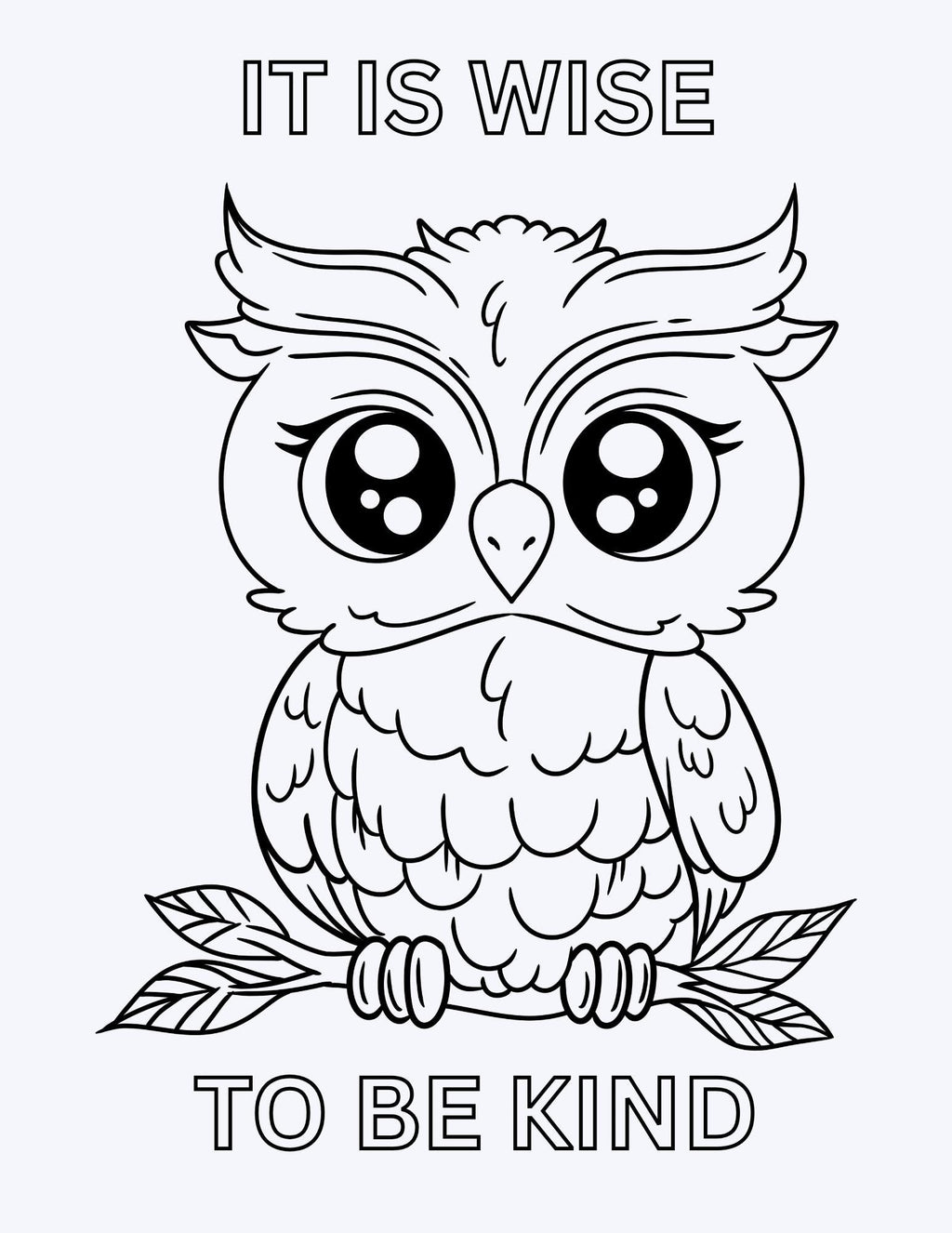 Kindness Coloring Pages