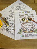 Kindness Coloring Pages