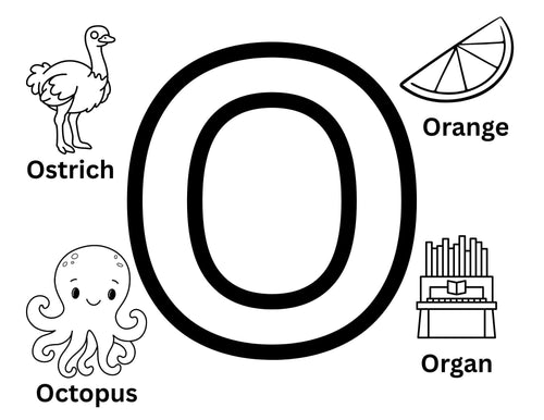 Alphabet Coloring Pages