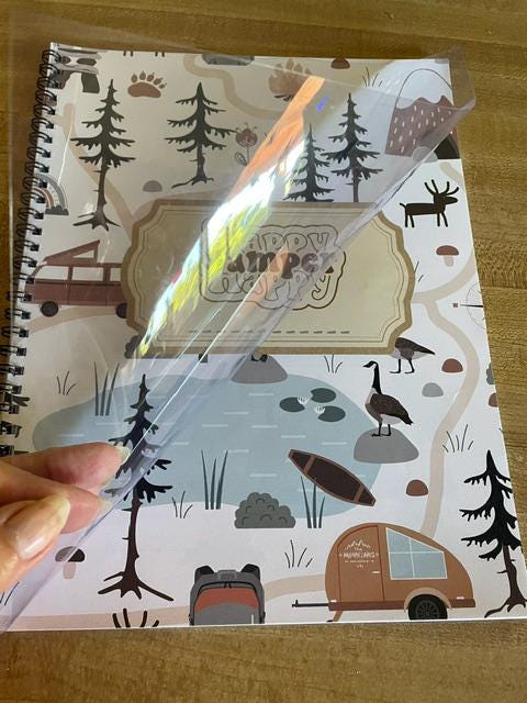 Camping Journal - spiral bound