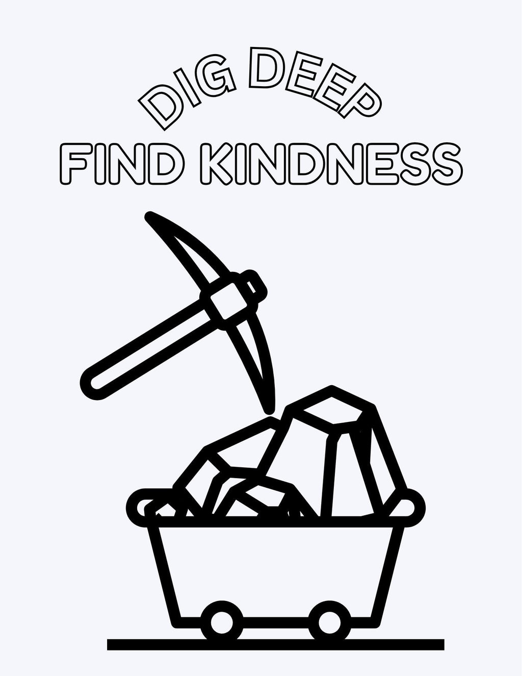 Kindness Coloring Pages