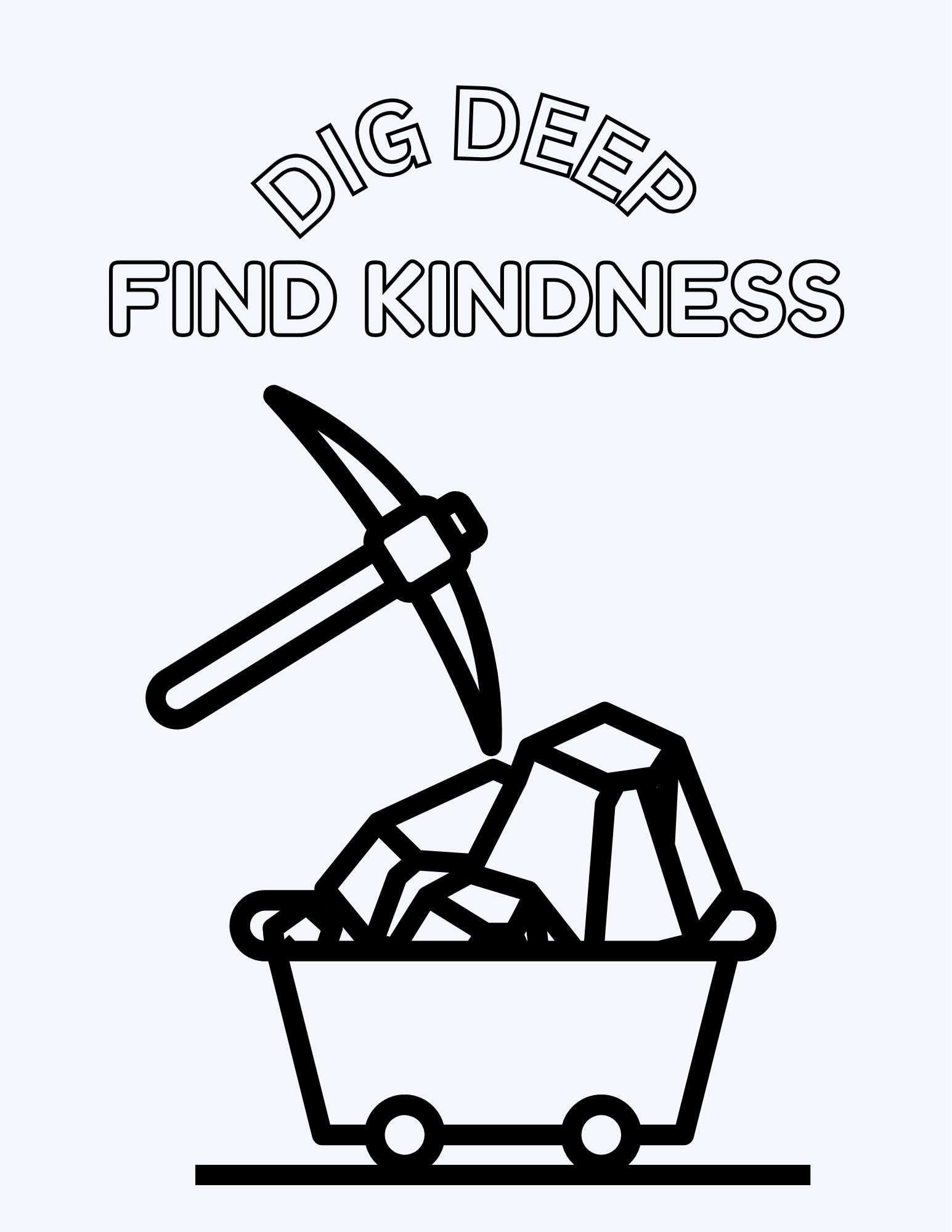 Kindness Coloring Pages