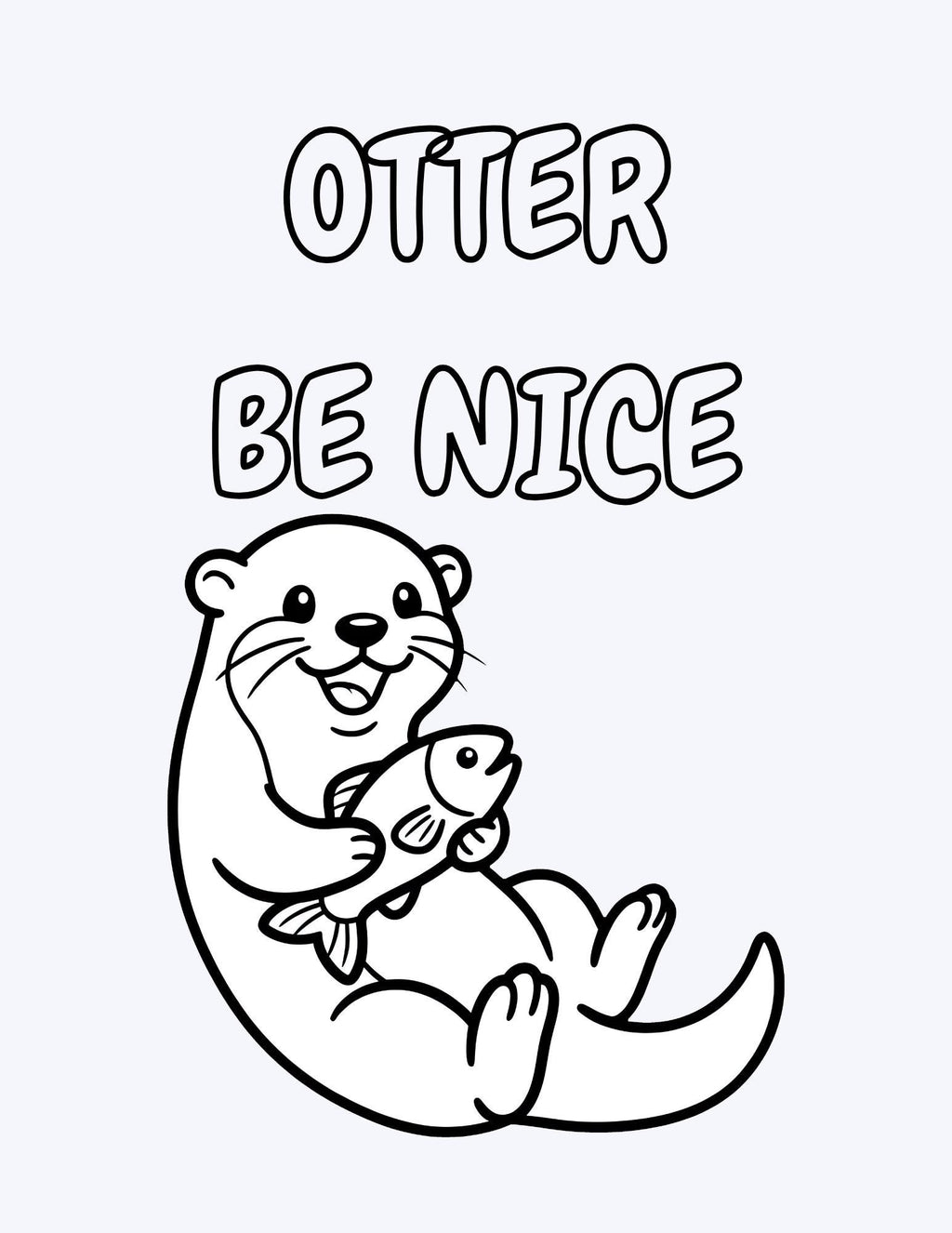 Kindness Coloring Pages