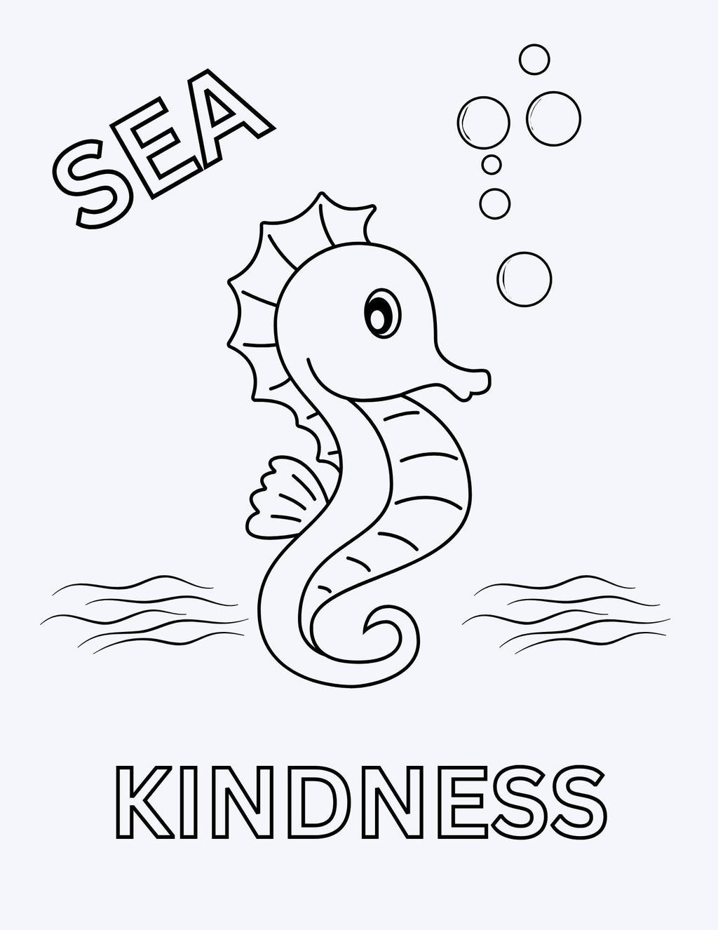 Kindness Coloring Pages