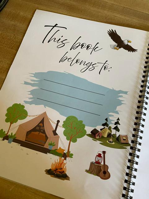 Camping Journal - spiral bound