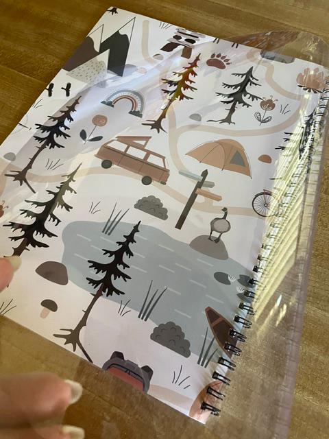 Camping Journal - spiral bound